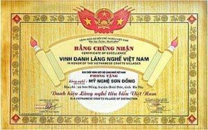 Làng nghề Sơn Đồng chuyên làm Đồ thờ Tượng Phật
