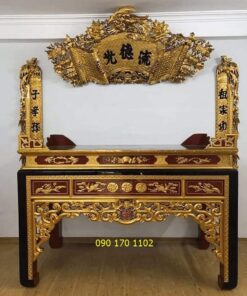 Mẫu bàn thờ đẹp Sơn Đồng