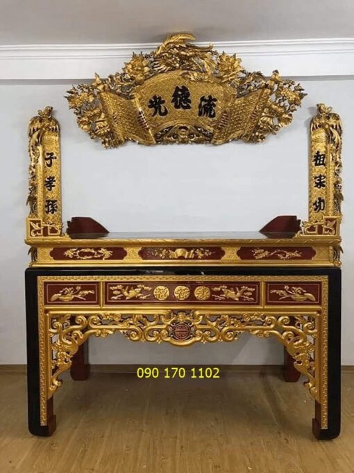 Mẫu bàn thờ đẹp Sơn Đồng