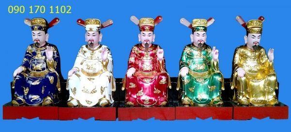 Tượng thờ Ngũ Vị Tôn Quan – Ngũ Vị Tôn Ông