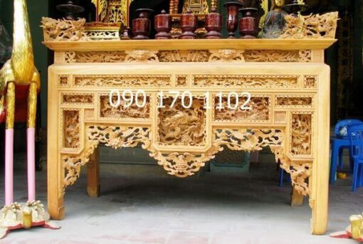 Mẫu bàn thờ ô xa Sơn Đồng đẹp