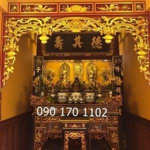 Cửa võng phòng thờ Phật tại gia