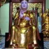 Tượng Tam Thánh Phật đẹp bằng gỗ mít