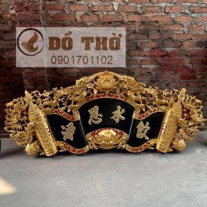 Cuốn thư câu đối quả bầu