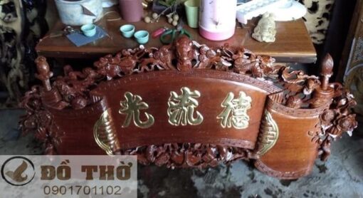 Cuốn thư Ngũ Phúc câu đối thờ gia tiên