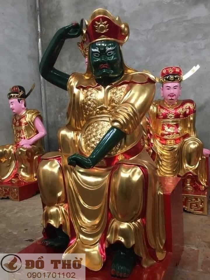 Làm mới tượng thờ, tượng Phật, sơn son thếp vàng-4