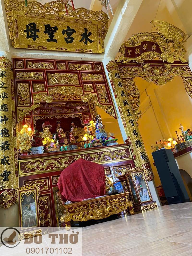 khong gian tho tu phu tai lao 2 - Không gian thờ Tứ Phủ tại Lào
