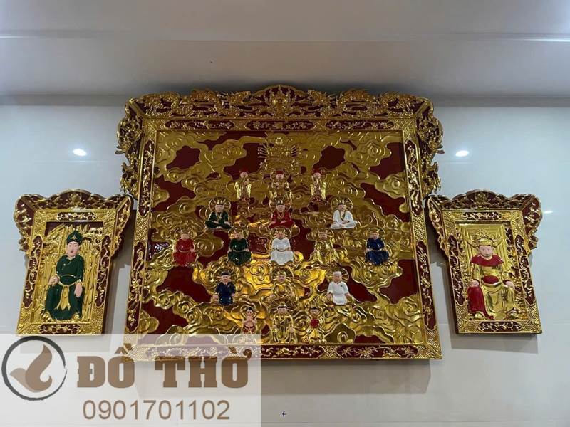 tranh tho tu phu - Tranh thờ Tứ Phủ: Biểu tượng linh thiêng trong tín ngưỡng Đạo Mẫu Việt