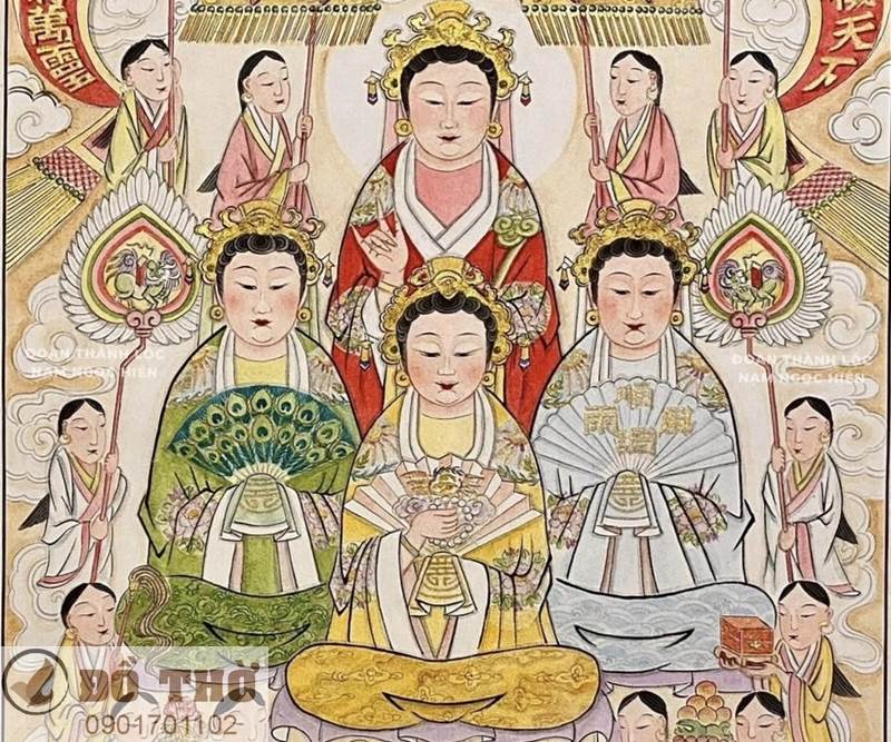 tu phu thanh mau - Tứ Phủ Thánh Mẫu – Biểu tượng tôn kính thiêng liêng trong tín ngưỡng Việt