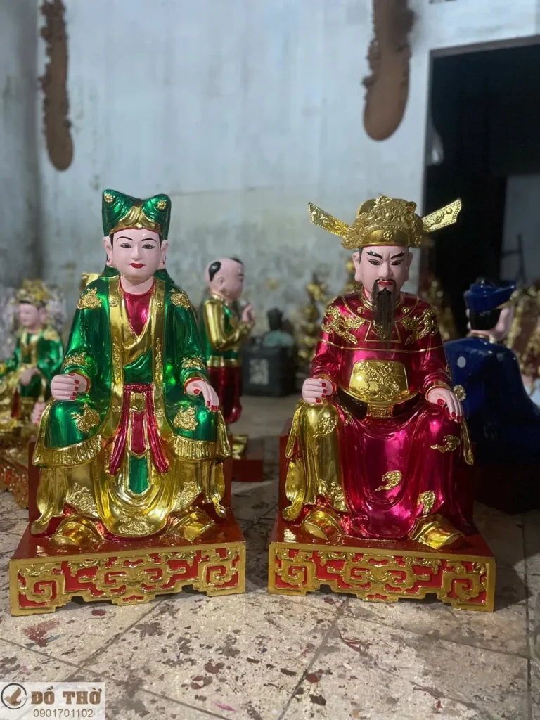 Tượng Tứ Phủ đầy đủ