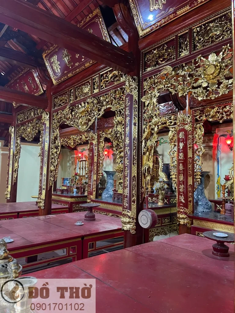Lắp đặt nhà Thờ Họ Nguyễn Văn tại Đô Lương, Nghệ An