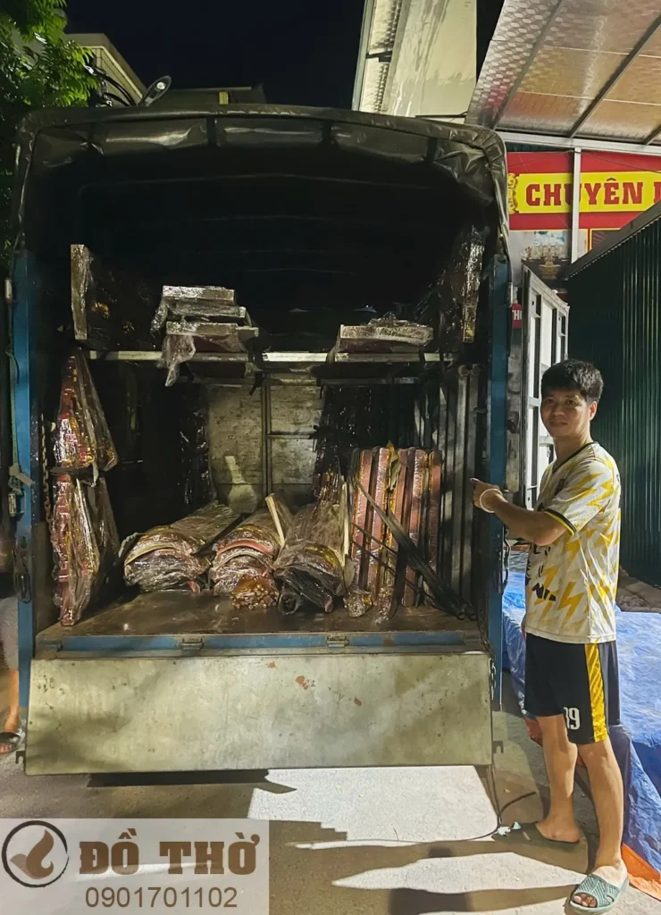 Lắp đặt nhà Thờ Họ Nguyễn Văn tại Đô Lương, Nghệ An