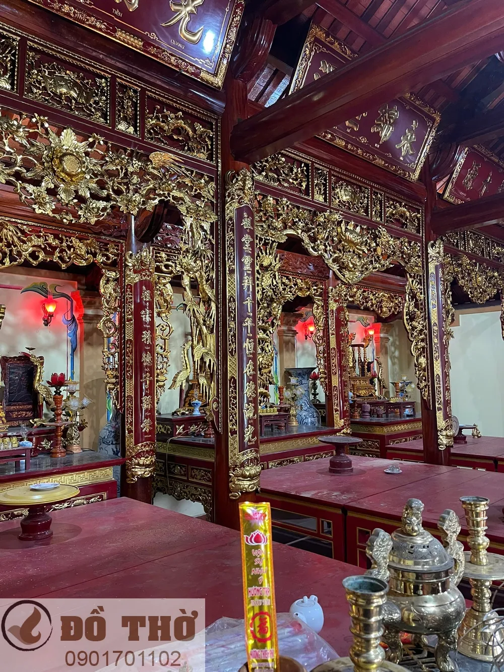 Lắp đặt nhà Thờ Họ Nguyễn Văn tại Đô Lương, Nghệ An