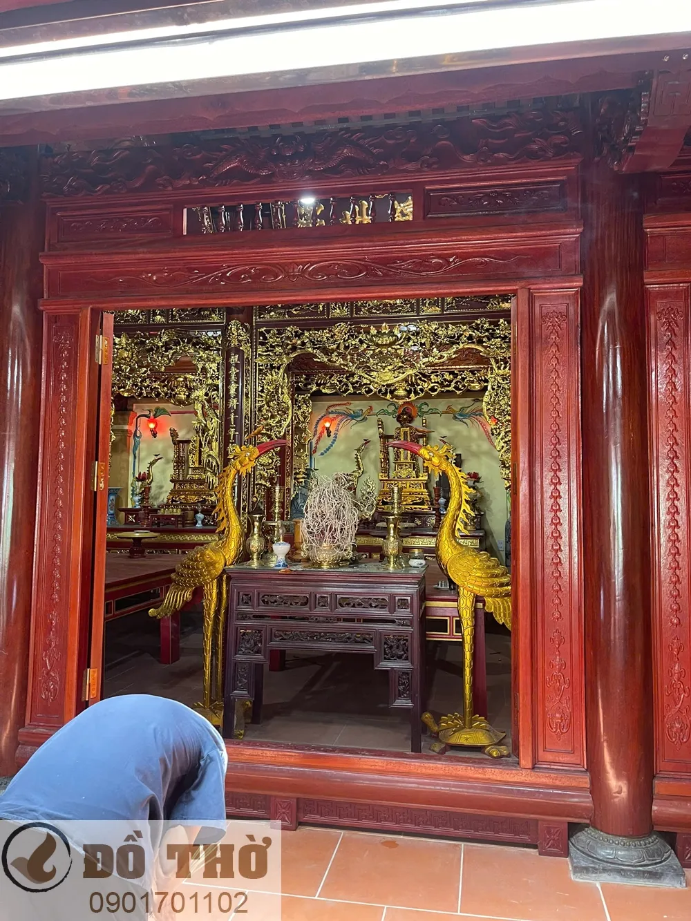 Lắp đặt nhà Thờ Họ Nguyễn Văn tại Đô Lương, Nghệ An