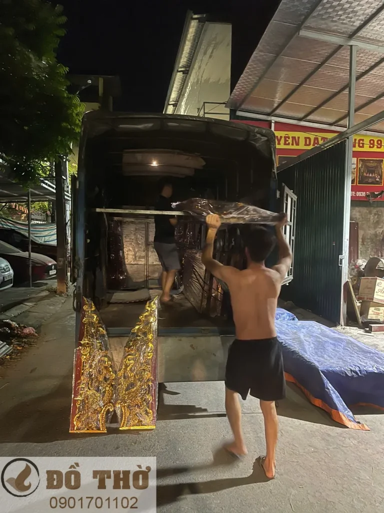 Lắp đặt nhà Thờ Họ Nguyễn Văn tại Đô Lương, Nghệ An