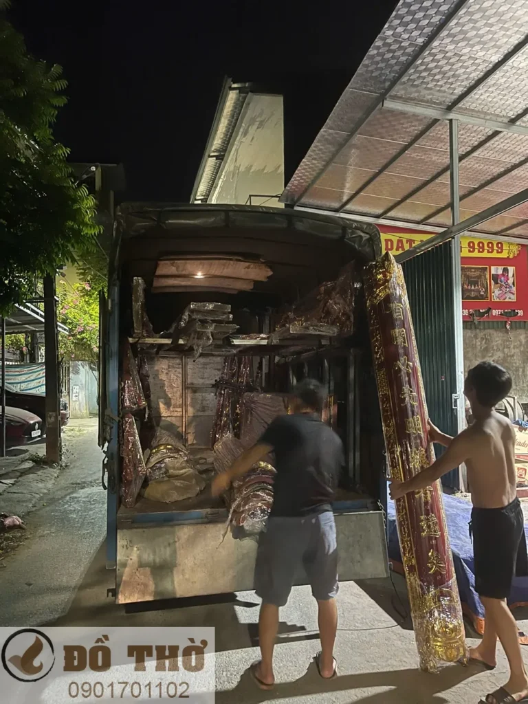 Lắp đặt nhà Thờ Họ Nguyễn Văn tại Đô Lương, Nghệ An